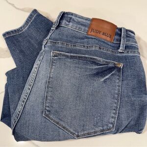 Judy Blue women's JB88767 MD High Waist Tummy Control Skinny Jeans size 14W